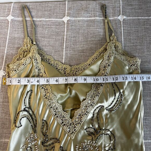 Sue Wong Nocturne Silk Beaded Lace Formal Maxi Gown Mermaid Women’s 8 - Picture 11 of 16